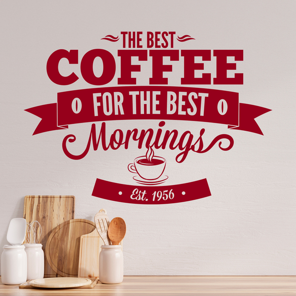 Wandtattoos: The Best Coffee for the Best Mornings