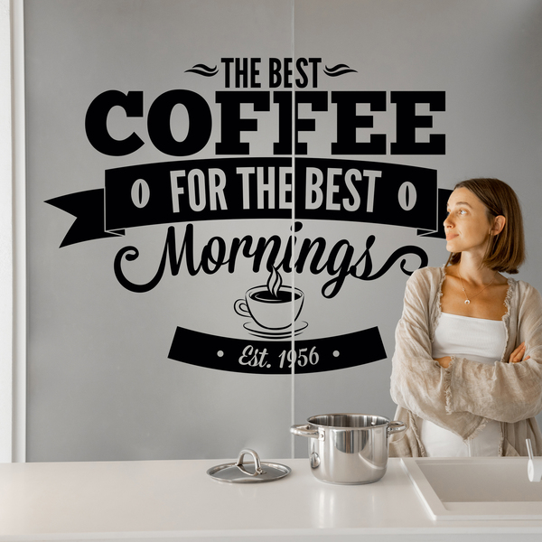 Wandtattoos: The Best Coffee for the Best Mornings