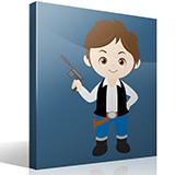 Kinderzimmer Wandtattoo: Han Solo 4