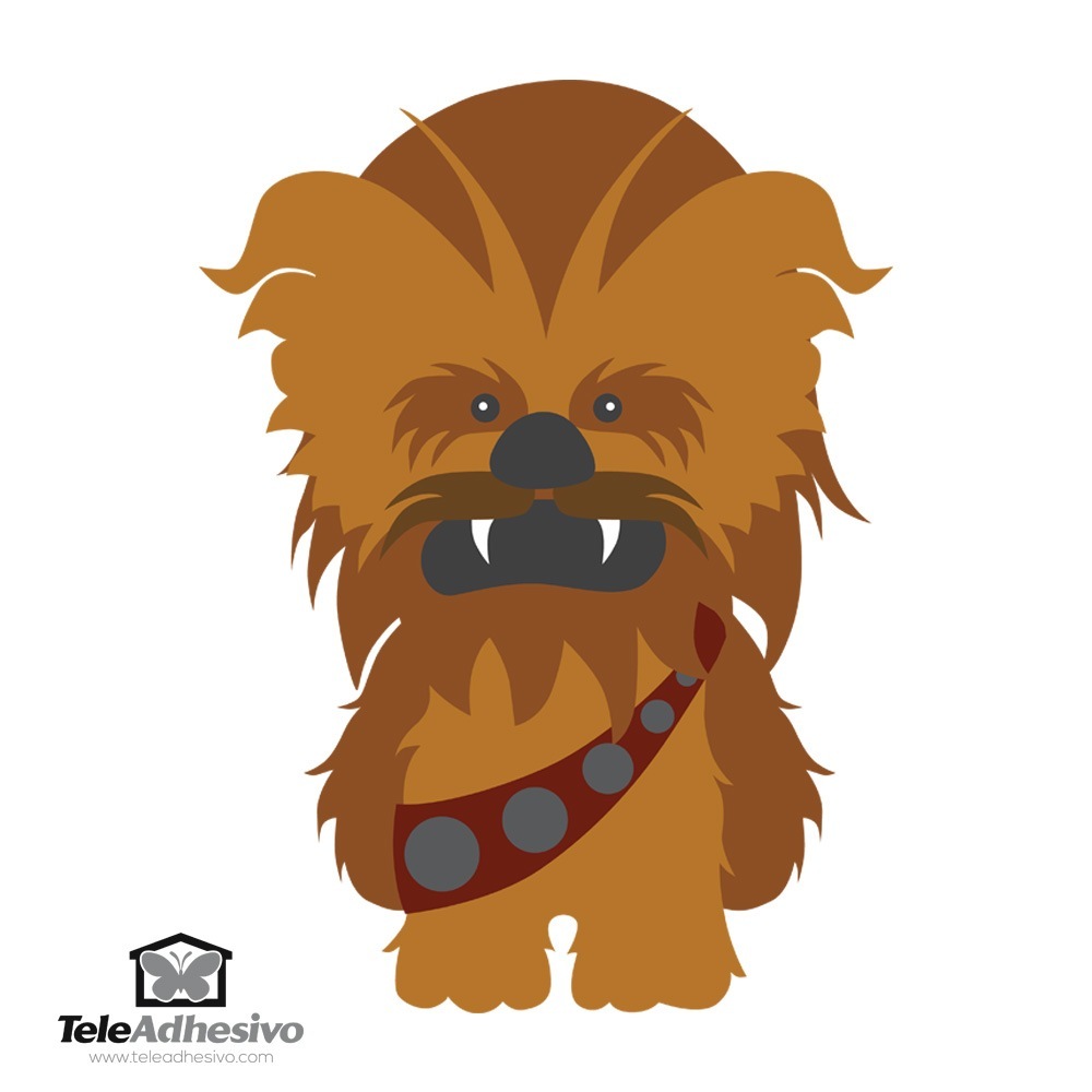 Kinderzimmer Wandtattoo: Chewbacca