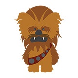 Kinderzimmer Wandtattoo: Chewbacca 6