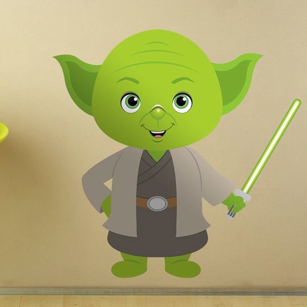 Kinderzimmer Wandtattoo: Yoda