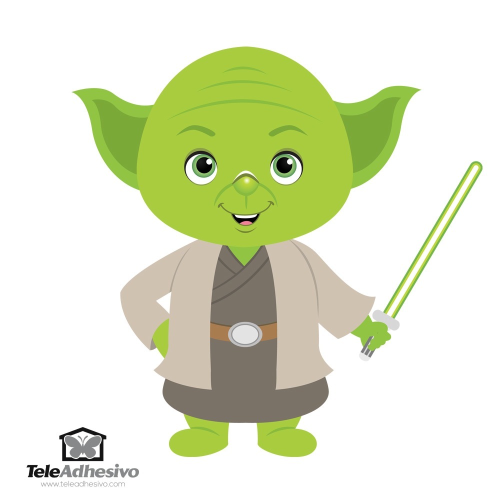 Kinderzimmer Wandtattoo: Yoda