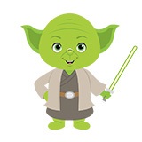 Kinderzimmer Wandtattoo: Yoda 6