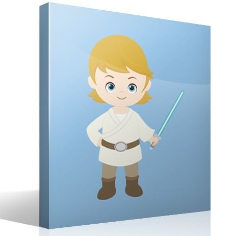 Kinderzimmer Wandtattoo: Luke Skywalker