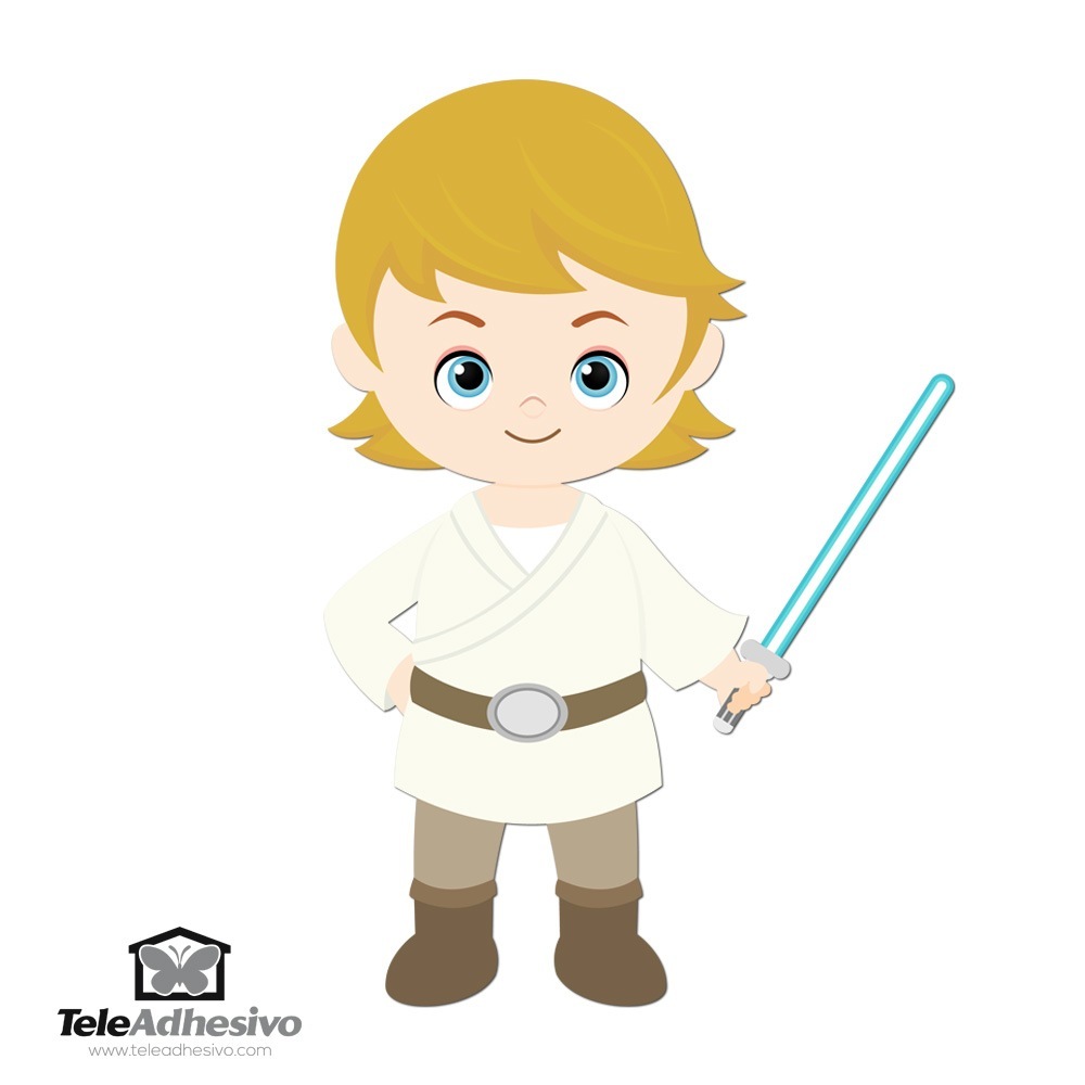 Kinderzimmer Wandtattoo: Luke Skywalker