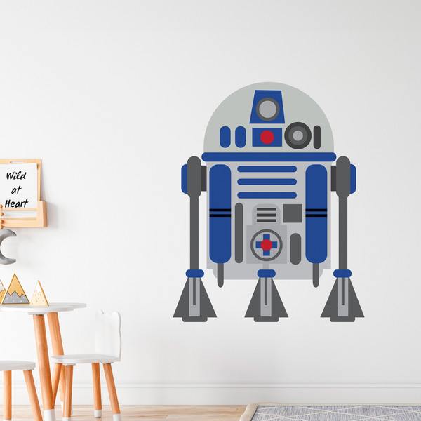 Kinderzimmer Wandtattoo: R2D2