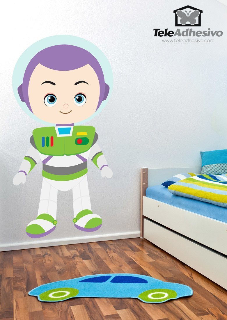 Kinderzimmer Wandtattoo: Buzz Lightyear, Spielzeuggeschichte