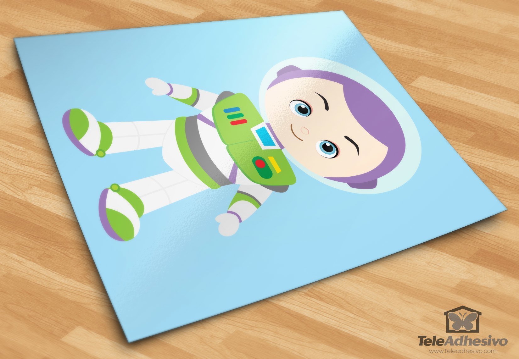 Kinderzimmer Wandtattoo: Buzz Lightyear, Spielzeuggeschichte