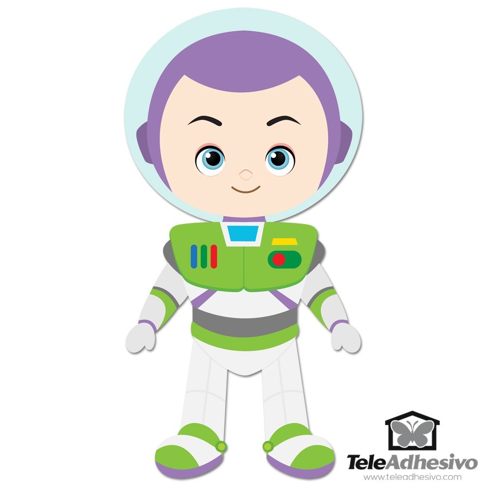 Kinderzimmer Wandtattoo: Buzz Lightyear, Spielzeuggeschichte