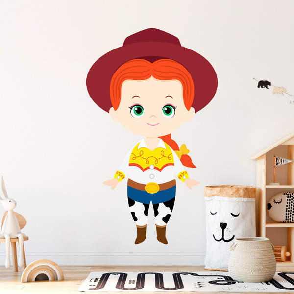 Kinderzimmer Wandtattoo: Das Cowgirl Jessie, Toy Story