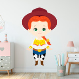 Kinderzimmer Wandtattoo: Das Cowgirl Jessie, Toy Story 5