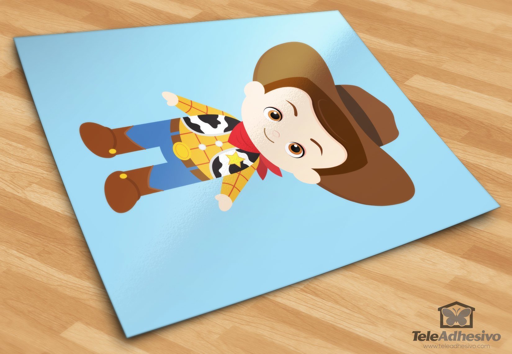 Kinderzimmer Wandtattoo: Sheriff Woody, Toy Story