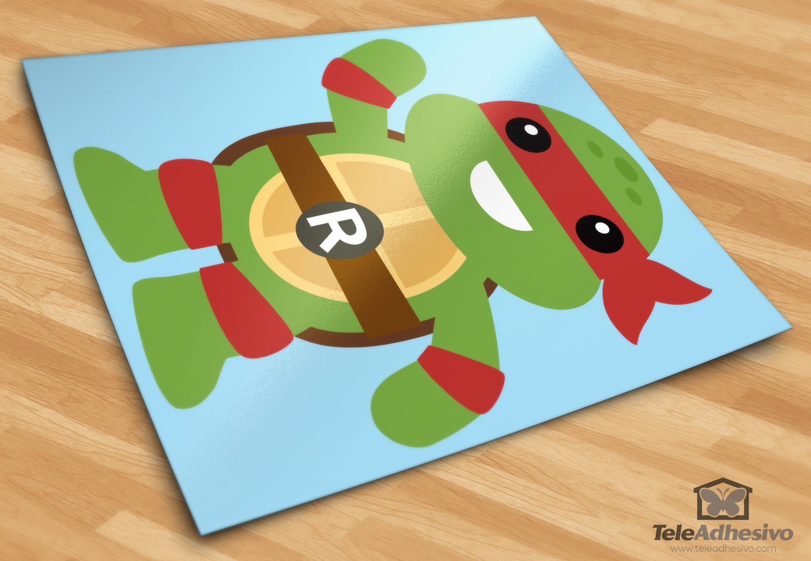 Kinderzimmer Wandtattoo: Rafhael Ninja Schildkröte