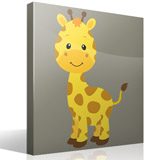 Kinderzimmer Wandtattoo: Giraffe glücklich 4
