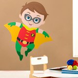 Kinderzimmer Wandtattoo: Robin fliegt 3