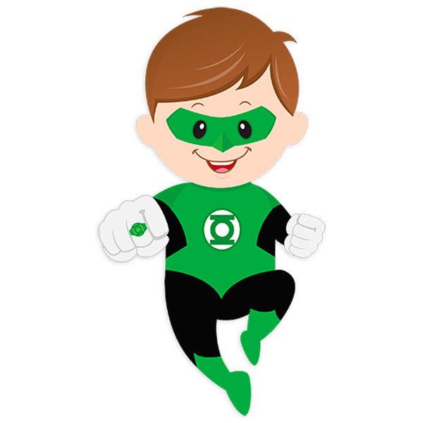 Kinderzimmer Wandtattoo: Green Lantern