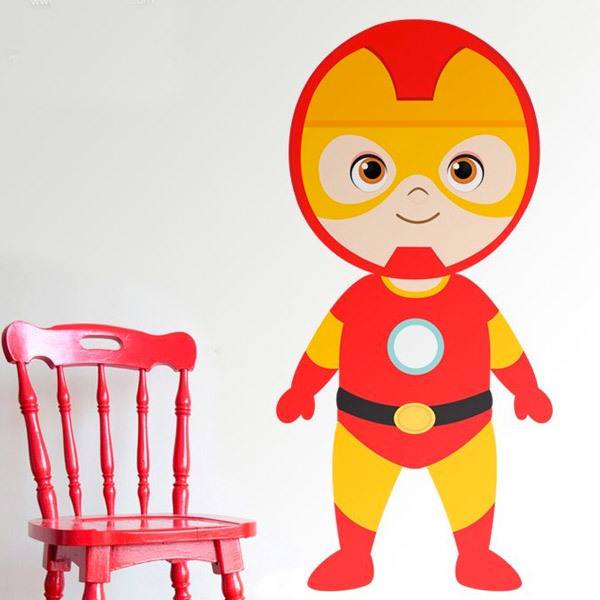 Kinderzimmer Wandtattoo: Ironman