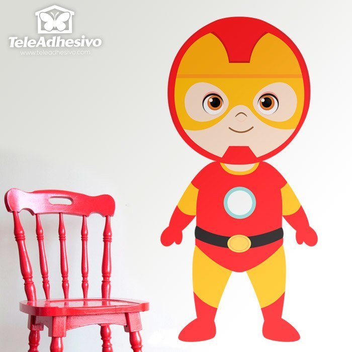 Kinderzimmer Wandtattoo: Ironman