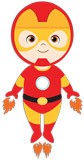 Kinderzimmer Wandtattoo: Ironman fliegt 5