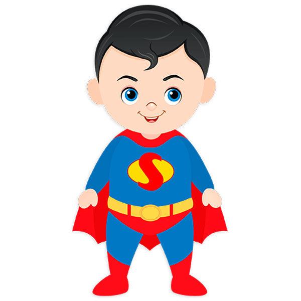 Kinderzimmer Wandtattoo: Superman Baby