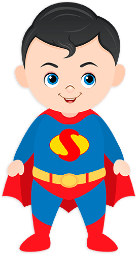 Kinderzimmer Wandtattoo: Superman Baby 0