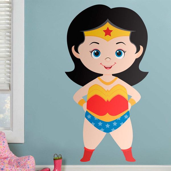 Kinderzimmer Wandtattoo: Wonder Woman