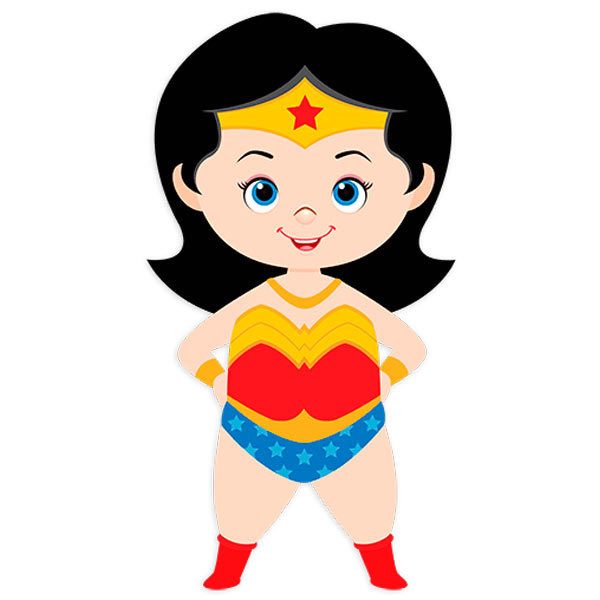 Kinderzimmer Wandtattoo: Wonder Woman