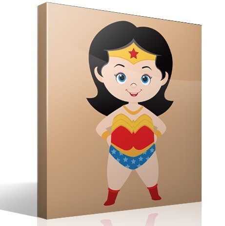 Kinderzimmer Wandtattoo: Wonder Woman