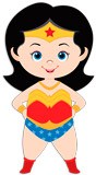 Kinderzimmer Wandtattoo: Wonder Woman 5