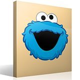 Kinderzimmer Wandtattoo: Monster-Cookies-lachen 4
