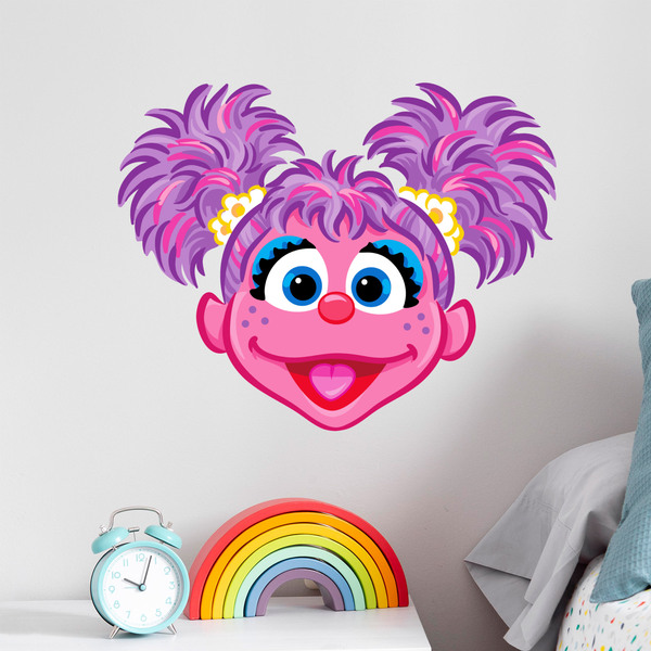 Kinderzimmer Wandtattoo: Kopf von Abby Cadabby