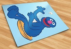 Kinderzimmer Wandtattoo: Grover hat eine Idee 5