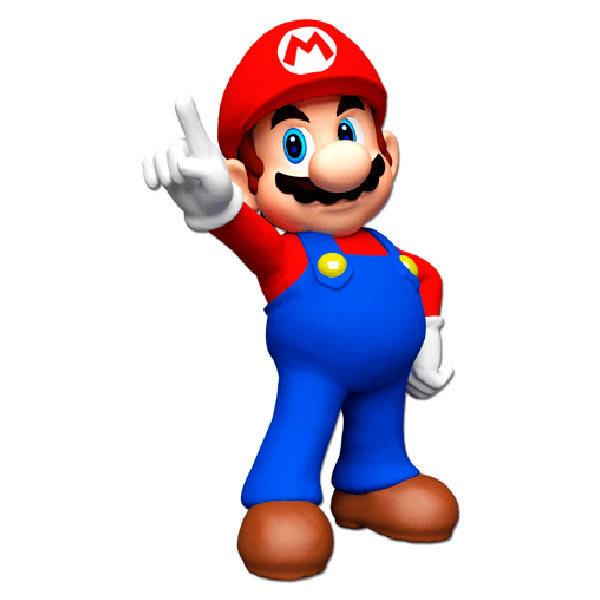 Wandtattoo kinder Super Mario Bros