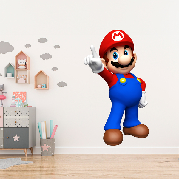 Kinderzimmer Wandtattoo: Super Mario Bros