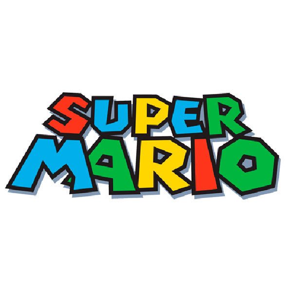 Kinderzimmer Wandtattoo: Super Mario Spiel