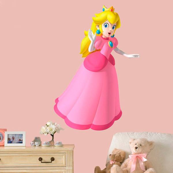 Kinderzimmer Wandtattoo: Princess Peach