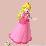 Kinderzimmer Wandtattoo: Princess Peach 3