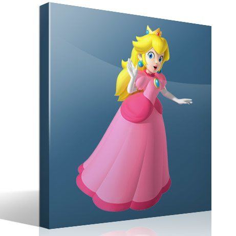 Kinderzimmer Wandtattoo: Princess Peach