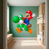 Kinderzimmer Wandtattoo: Mario und Yoshi 17