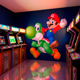 Kinderzimmer Wandtattoo: Mario und Yoshi 23