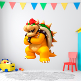 Kinderzimmer Wandtattoo: König Bowser 3