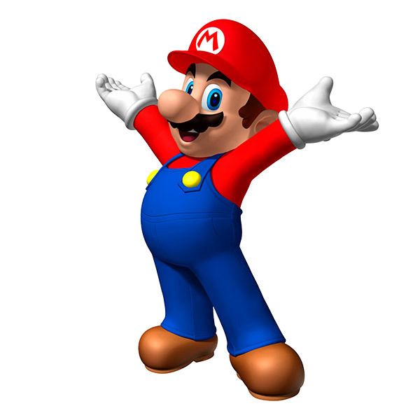 Kinderzimmer Wandtattoo: Mario Bros Glücklich