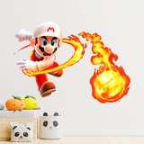Kinderzimmer Wandtattoo: Mario Bros Feuerball 5