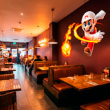 Kinderzimmer Wandtattoo: Mario Bros Feuerball 11