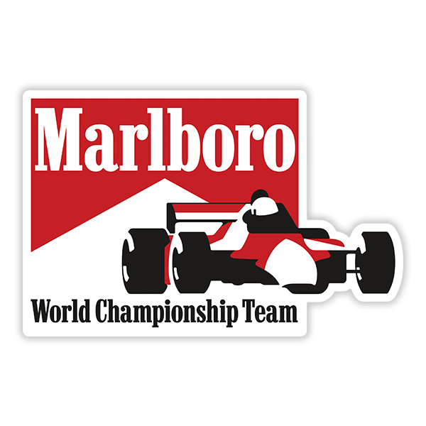 Aufkleber: Marlboro Meisterschaftsmannschaft