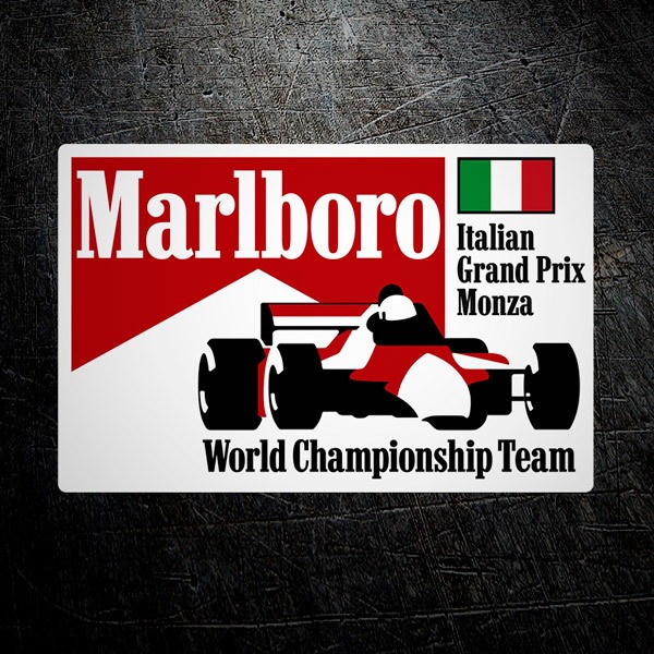 Aufkleber: Marlboro Großer Preis von Italien Monza