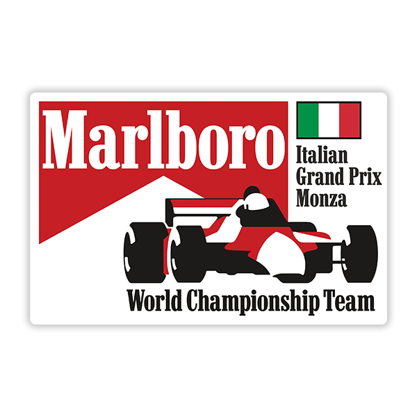 Aufkleber: Marlboro Großer Preis von Italien Monza