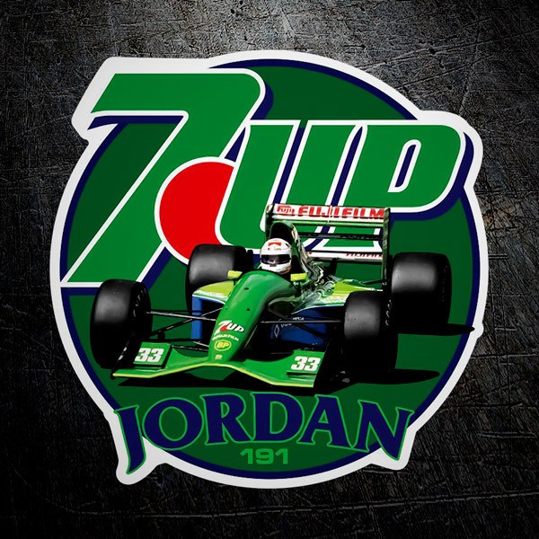 Aufkleber: 7 Up Jordan