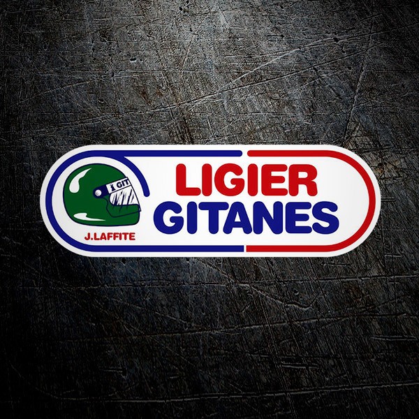 Aufkleber: Ligier Gitanes